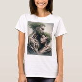 fusão homem e natureza T-Shirt (Vorderseite)