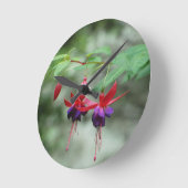 Fuschia1A.jpg Runde Wanduhr (Winkel)