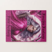 Fuschia Archeress Puzzle (Horizontal)