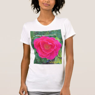 Fuschia Blume T - Shirt