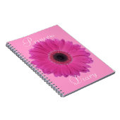 Fuschia Blumen-Prinzessin Diary Notebook Notizblock (Rechte Seite)