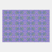 FUSCHIA DOODLE PARTY WRAPPING PAPIER (Vorderseite 3)