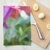 Fuschia Duo Geschirrtuch (Viertel Falte)