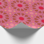 Fuschia Granada Geschenkpapier (Ecke)