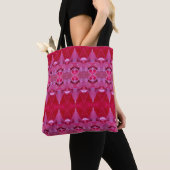 Fuschia Ikat Tasche (Von Nahem)
