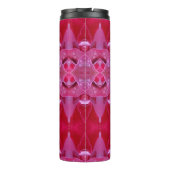 Fuschia Ikat Thermosbecher (Rückseite)