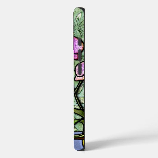 Fuschia & Kitty (Personalisiert) Case-Mate iPhone Hülle (Rückseite / Links)