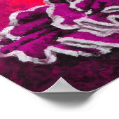 Fuschia Phoenix Poster (Ecke)
