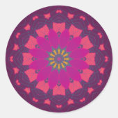 Fuschia Scopia Sticker (Vorderseite)