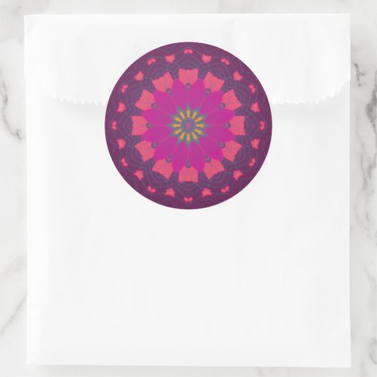 Fuschia Scopia Sticker (Tasche)