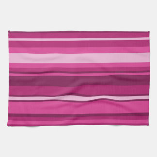 Fuschia-Streifen Handtuch