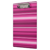 Fuschia-Streifen Klemmbrett (Links)