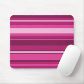 Fuschia-Streifen Mousepad (Mit Mouse)