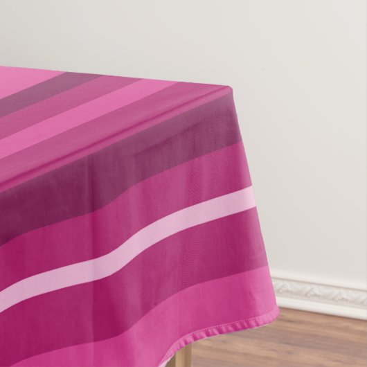 Fuschia-Streifen Tischdecke (Beispiel)