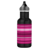 Fuschia-Streifen Trinkflasche (Rechts)
