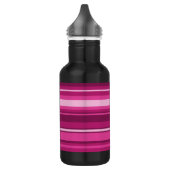 Fuschia-Streifen Trinkflasche (Links)