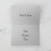 Fuschia Wedding Einladung Card_variation (Innenseite)