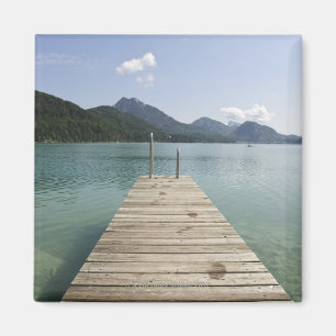 Fuschlsee, Salzkammergut, Salzburg, Salzburger 4 Magnet