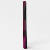 Fuscia Floral Name Rosa Elegant Case-Mate iPhone Hülle (Hinten/Links)