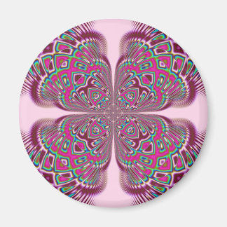 Fusha Pink Blume Magnet