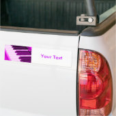 Fusha rosa Klavier oder Organ-Tastatur Autoaufkleber (Auf Lkw)