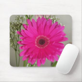 Fushia daisy Mousepad (Mit Mouse)