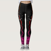 Fushia Fade Leggings (Vorderseite)
