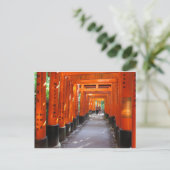 Fushimi Inari Kyōto Japan Postkarte (Stehend Vorderseite)