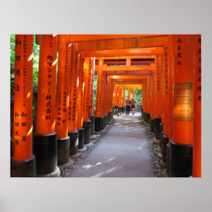 Fushimi Inari Kyoto Plakat