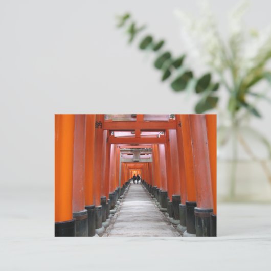 Fushimi Inari Postkarte (Stehend Vorderseite)