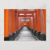 Fushimi Inari Postkarte (Vorderseite)