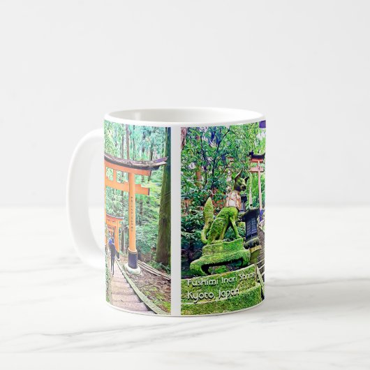 Fushimi Inari Shrine Kaffeetasse (Vorderseite Links)