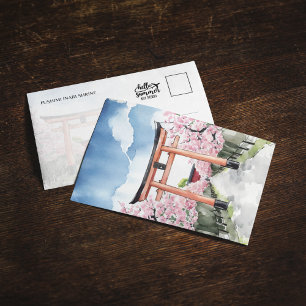 Fushimi Inari Shrine Kyōto Japan Postkarte