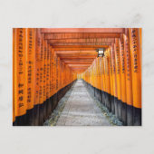 Fushimi Inari Shrine, Kyoto Postkarte (Vorderseite)
