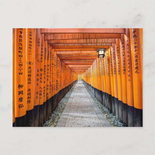 Fushimi Inari Shrine, Kyoto Postkarte (Vorderseite)