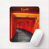 Fushimi Inari Shrine Torii Gates Mousepad (Mit Mouse)