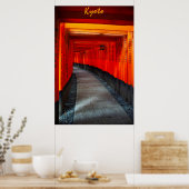 Fushimi Inari Shrine Torii Gates Poster (Küche)