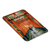 Fushimi Inari-Taisha Japan Magnet (Rechte Seite)