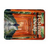 Fushimi Inari-Taisha Japan Magnet (Horizontal)