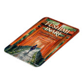 Fushimi Inari-Taisha Japan Magnet (Linke Seite)