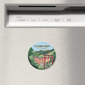 Fushimi Inari Taisha Japan Magnet (In Situ (Geschirrspüler))