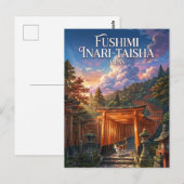 Fushimi Inari Taisha Japan Postkarte (Vorne/Hinten)
