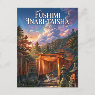 Fushimi Inari Taisha Japan Postkarte