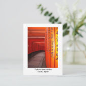 Fushimi Inari-taisha Kyoto, Japan Postkarte (Stehend Vorderseite)
