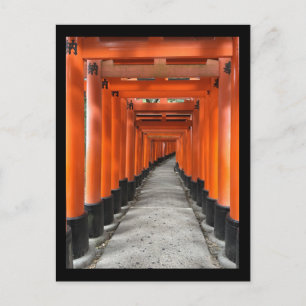 Fushimi Inari Taisha Shrine - Kyoto, Japan Postkarte