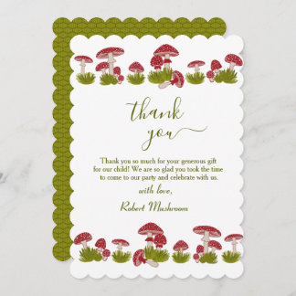 Fushrooms Goblincore Garden Baby Einladung