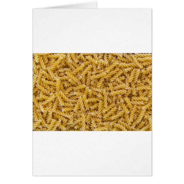 Fusilli pasta macro as background struktur (Vorne)