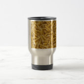 Fusilli pasta macro as background struktur reisebecher (Mittel)