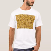 Fusilli pasta macro as background struktur T-Shirt (Vorderseite)