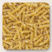 Fusilli pasta macro as background struktur untersetzer (Vorderseite)